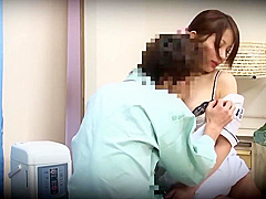 Groping Nurse in Pantyhose