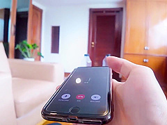My Landlady Is A Cute Girl - I Cant Help But Ask Her To Come To My Place For Sex