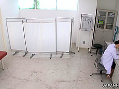 Tomomi Motozawa - Japanese Nurse, Tomomi Is Horny, Uncensored