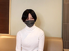 ショートカット美女のフェラこっくんshort-haired Beautys Blowjob & Swallow