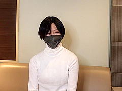 ショートカット美女のフェラこっくんshort-haired Beautys Blowjob & Swallow