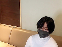 ショートカット美女のフェラこっくんshort-haired Beautys Blowjob & Swallow