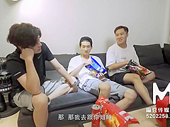 Hot Group Sex With Tattooed Asian