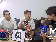 Hot Group Sex With Tattooed Asian