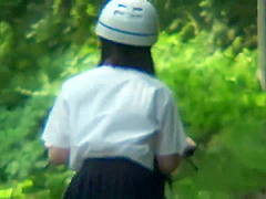 Tue-151 Outdoor And Video Of A Female St