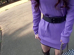 A Car On The Back Seat This Babe Sucked A Hard And Fat Cock