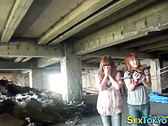 Japanese Babe Rides Toy