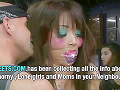 Japanese Barbie Is Cumming In The Bar