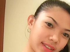 sexy and skinny filipina chick fate takes the white cock