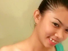 sexy and skinny filipina chick fate takes the white cock