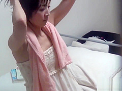 Asian toys hairy pussy and climaxes