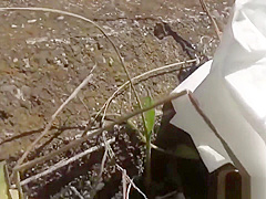 Japanese teens gush pee outdoors