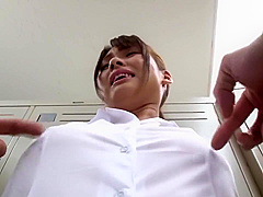 Amazing adult clip Brunette hot full version