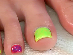 Asian Feet 自己自足！！！