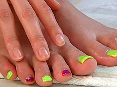 Asian Feet 自己自足！！！