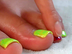 Asian Feet 自己自足！！！