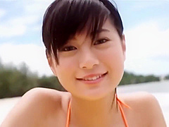 Rin Tachibana orange Bikini [ Softcore ]