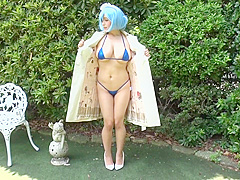 PNME-051 [ぷにもえ！] 爆乳 Part 2 屋外車内