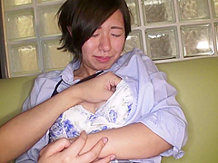 Japanese Slut In Uniform Licking Butt