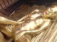 aBG-006SP Gal-golden slave girl AIKA