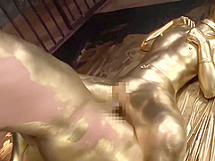 aBG-006SP Gal-golden slave girl AIKA