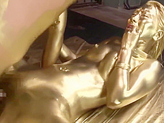 aBG-006SP Gal-golden slave girl AIKA