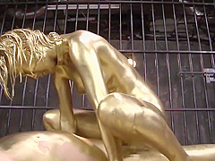 aBG-006SP Gal-golden slave girl AIKA