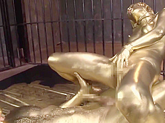 aBG-006SP Gal-golden slave girl AIKA