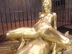 aBG-006SP Gal-golden slave girl AIKA