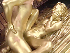 aBG-006SP Gal-golden slave girl AIKA