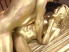 aBG-006SP Gal-golden slave girl AIKA