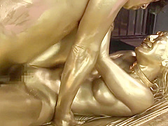 aBG-006SP Gal-golden slave girl AIKA