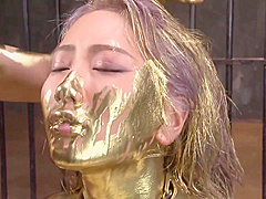 aBG-006SP Gal-golden slave girl AIKA