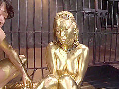 aBG-006SP Gal-golden slave girl AIKA