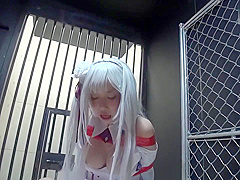 [Titty Twister] 【Ｆカップ美少女レイヤー】「囚われのヒロイン」を演じて拘束撮影を受け入れたばかりに輪姦もOKのドM本性が覚醒！（前編）