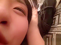 Dog sniffing pretty girl.Her dirty pussy juice,booger,etc (FETIS.JP)