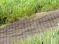 Japanese teens urinating outdoors