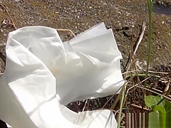 Japanese teens urinating outdoors