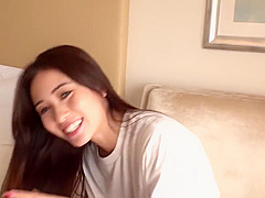 Excellent xxx scene Brunette wild full version