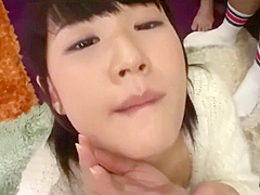 Kotone Suzumiya Cum Swallow