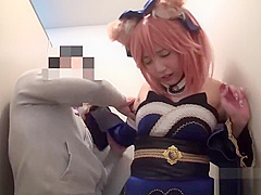 歴代No.１タレント級美貌Ｇカップ19歳レイヤー 　 悶絶イキまくり美巨乳ザーメンどろどろ パイズリ狭射　１