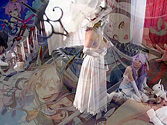 Hot busty sisters duo with illustrious and unicorn azur lane cosplay sex 2